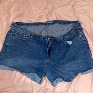 Denim Boyfriend Shorts